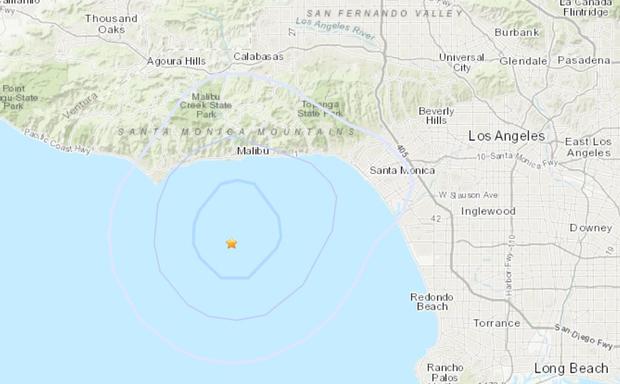 Magnitude-3.0 Quake Hits Off The Malibu Coastline 