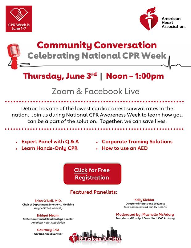 Nat. CPR Week - Community Conversation Photo 2021 