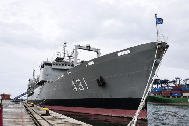 Islamic Republic of Iran Navy ship 'Kharg' visits Indonesia 