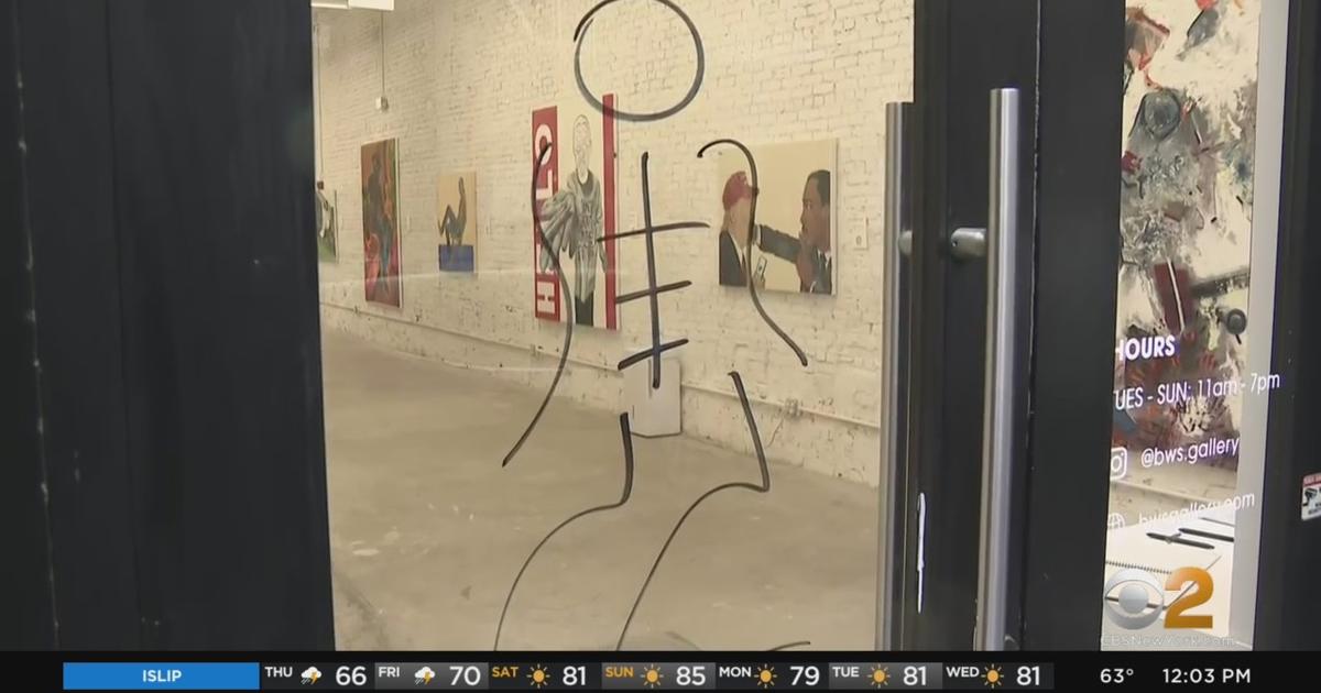 Black Wall Street Gallery In SoHo Vandalized Again, Owner Calls For