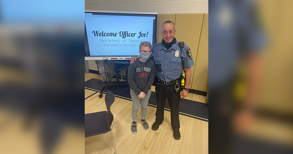 Allegheny County Police Officer Spends Time In Class With Fourth Grader