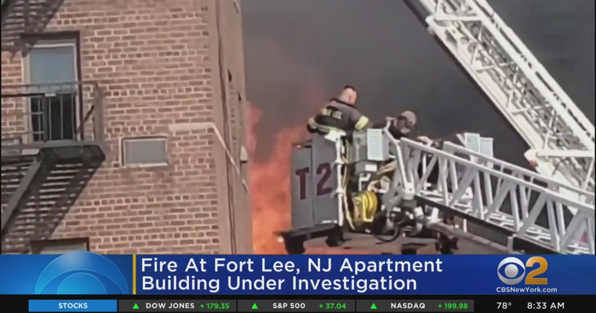 Raging Fire At Fort Lee, NJ Apartment Building Under Investigation; No