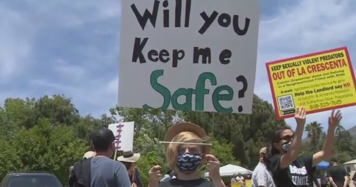 LA Crescenta Residents Continue To Protest The Potential Placement of