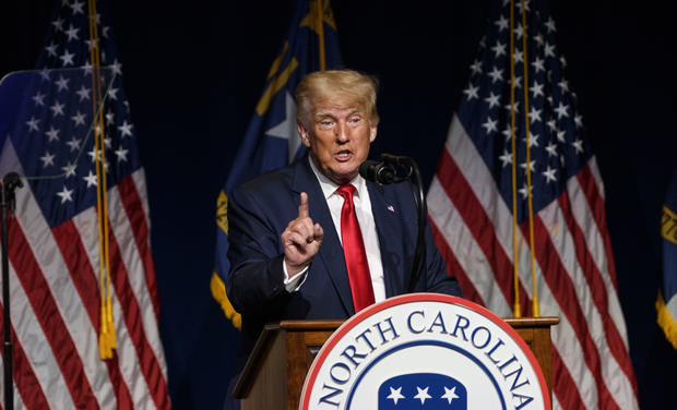 Former President Trump Addresses  The North Carolina GOP Convention 