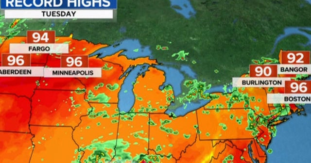 Tracking the latest heat wave - CBS News