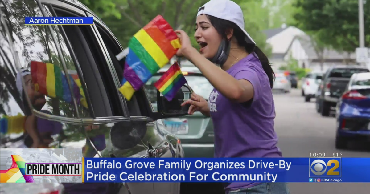 Thousands Of Drivers Join In LGBTQ Pride Drive In Buffalo Grove CBS