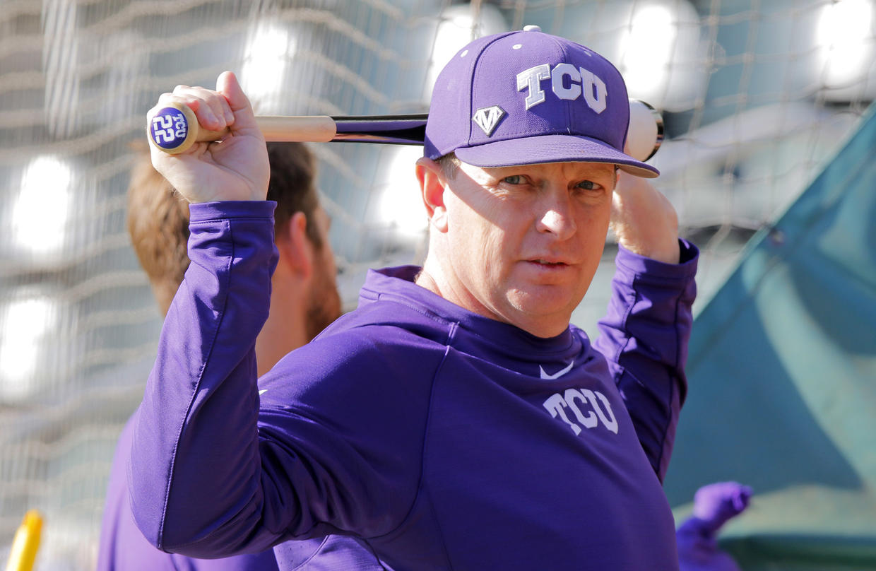 TCU Baseball Coach Jim Schlossnagle, Who Led Team To 5 College World