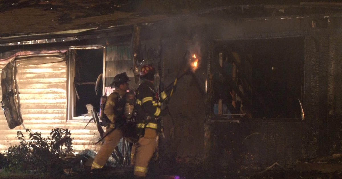 Fire Destroys Home In Brooklyn Center - CBS Minnesota