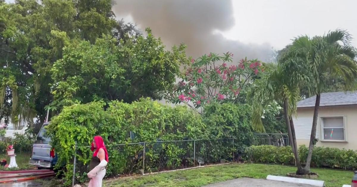 Oakland Park Home Catches Fire After Possibly Being Struck By Lightning ...