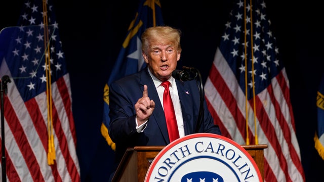 Former President Trump Addresses  The North Carolina GOP Convention 