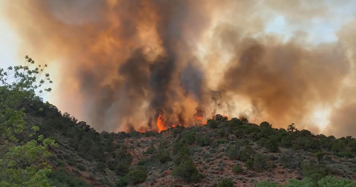 Collom Fire Burns 630+ Acres Southwest Of Craig - CBS Colorado