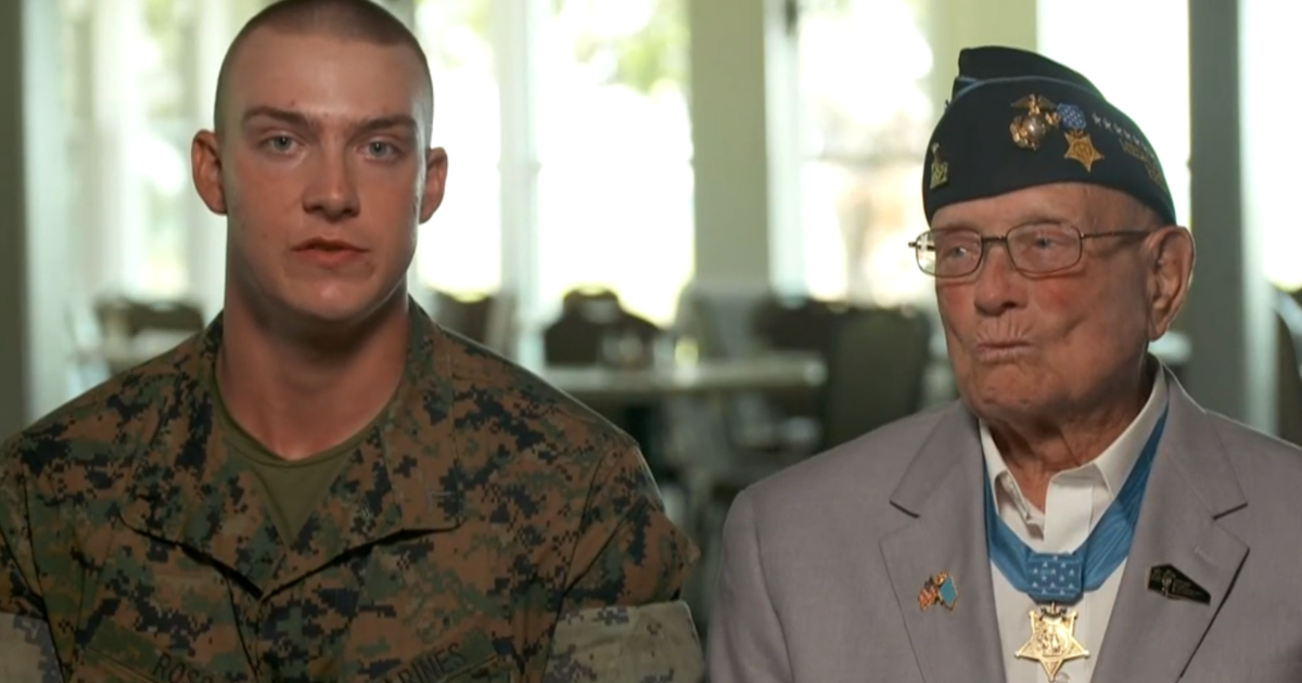 Great-grandson of last living WWII Medal of Honor recipient completes ...