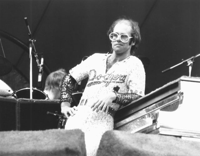 Elton John File Photos 1970's 