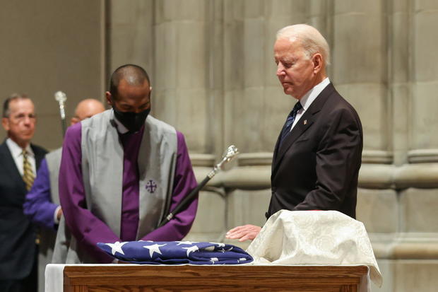 Funeral ceremony of Senator John Warner in Washington 