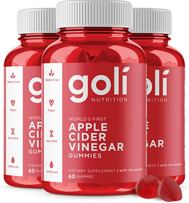 Apple Cider Vinegar Gummy Vitamins by Goli Nutrition 