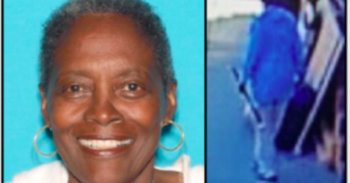 70 Year Old Woman With Dementia Reported Missing Near Gardena Cbs Los Angeles