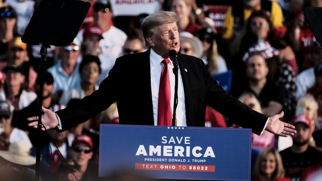 Former President Trump Hosts 'Save America' Rally 