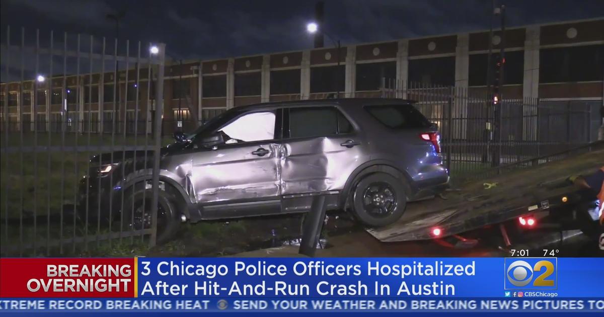 Chicago crash: 2 injured after car fleeing police hits 5 parked cars in  Marquette Park, Illinois State Police say - ABC7 Chicago