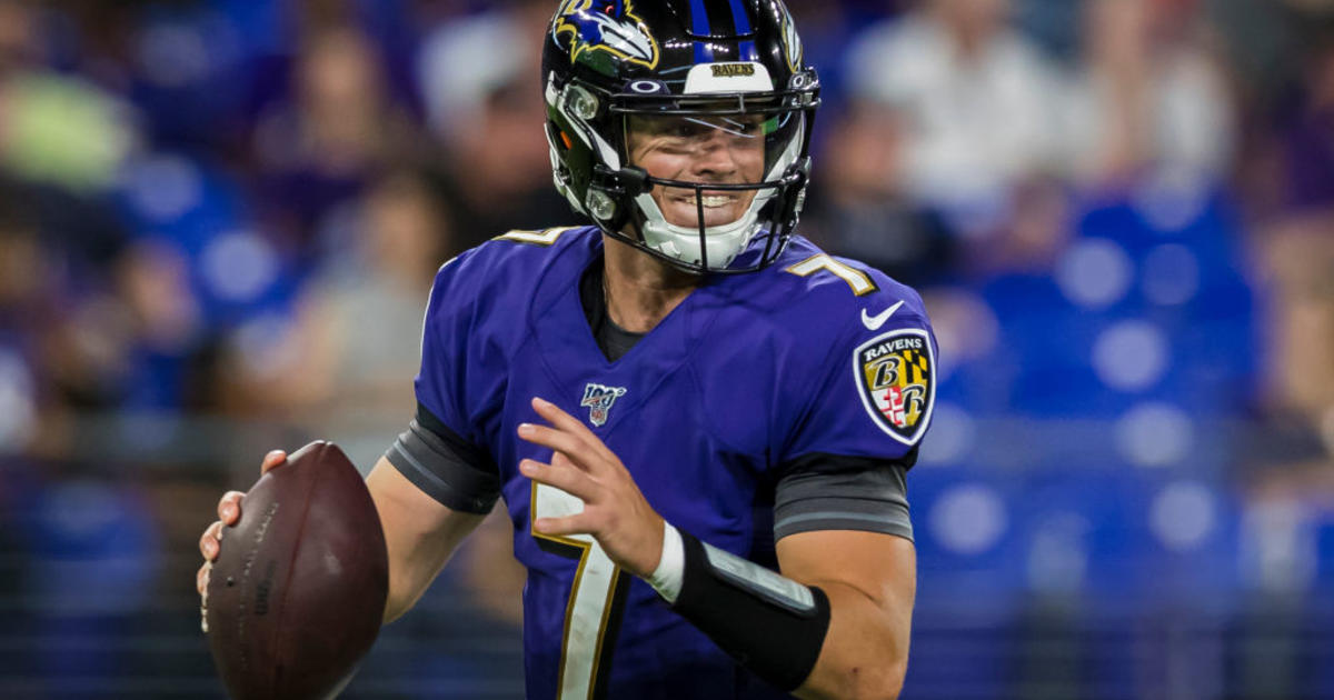 Baltimore Ravens' Trace McSorley active as Lamar Jackson's backup