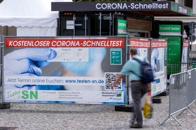 Coronavirus - Little activity at test centres