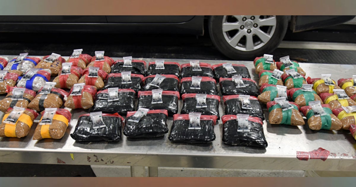 Border Patrol Officers Seize Heroin Worth Over $1.3 Million From U.S ...