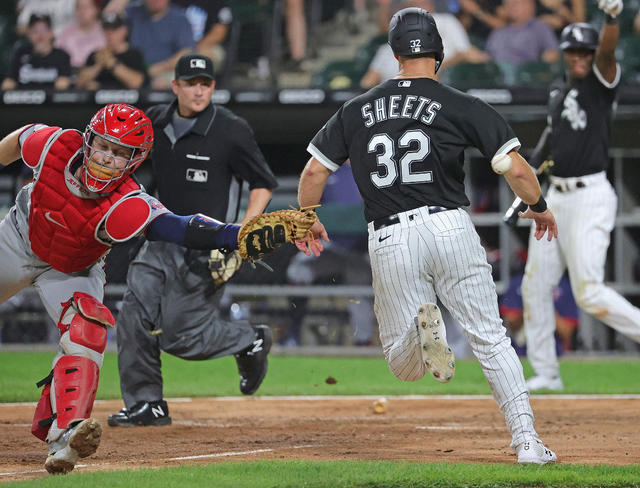 This is a 2021 photo of Gavin Sheets of the Chicago White Sox
