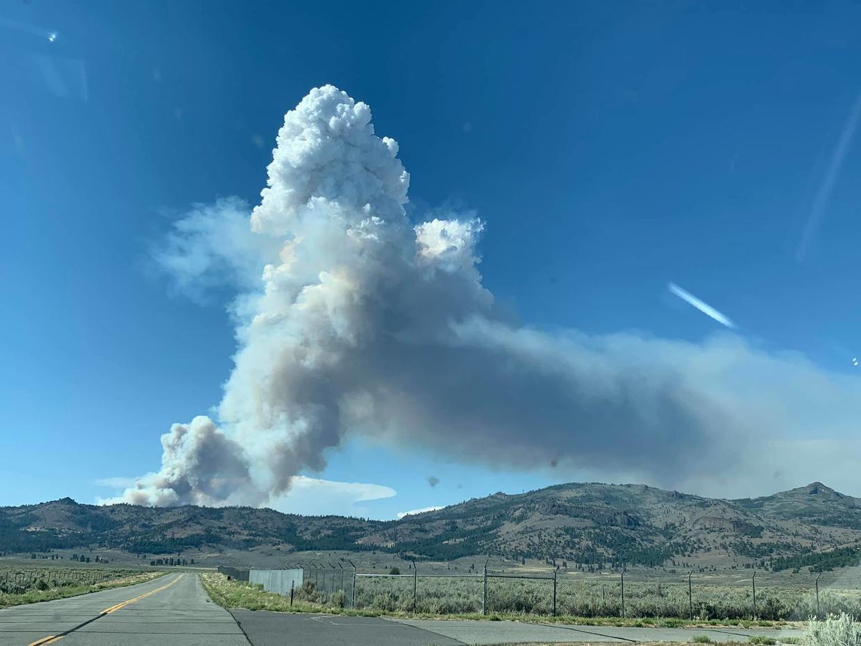 Crews Continue Battle Against Wildfire In Plumas National Forest Cbs Sacramento 7853