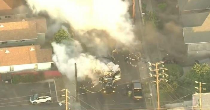 Los Angeles illegal fireworks explosion injures at least 17 as cops