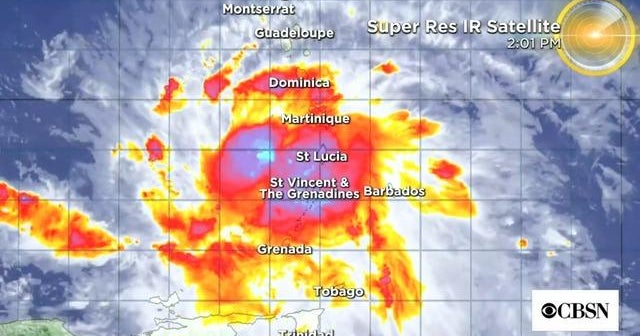 Elsa first hurricane of 2021 Atlantic season CBS News