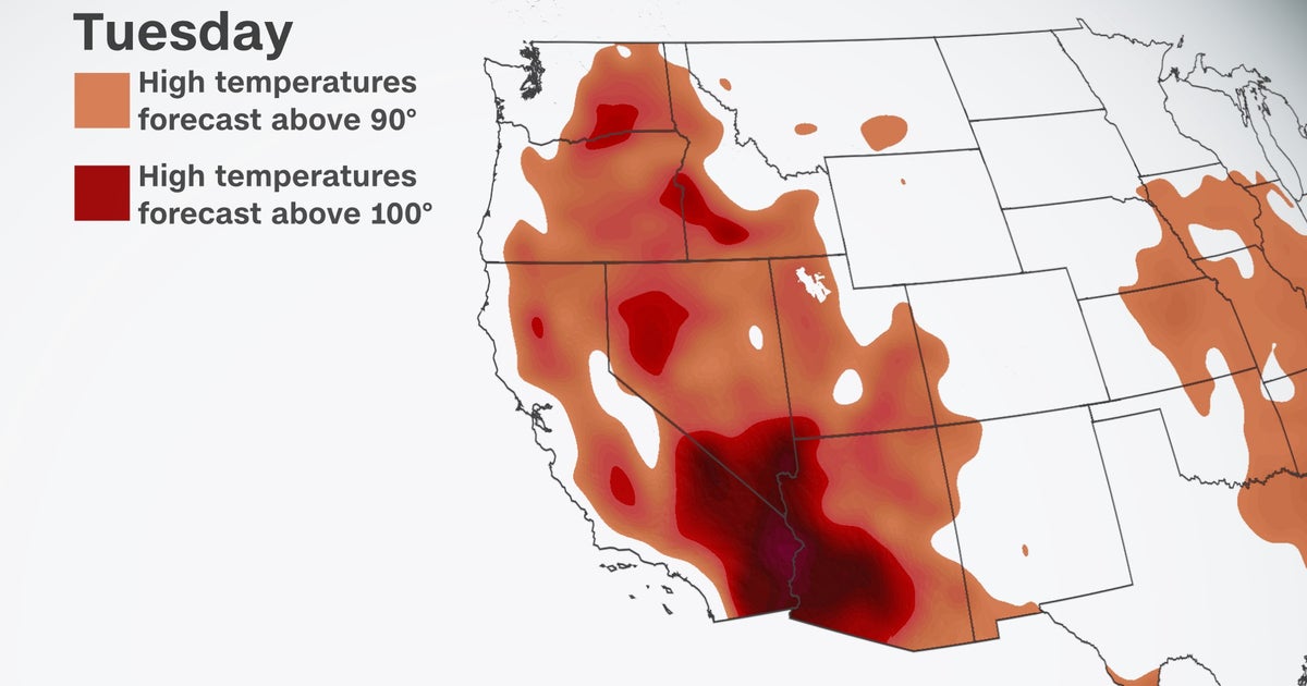 Oppressive Heat Continues Across The West This Week With No End In ...