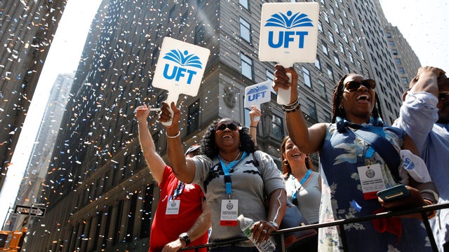 Hometown Heroes ticker tape parade in New York 
