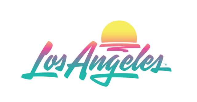 Los Angeles City Concept. Logo. Label. LA T-shirt Design