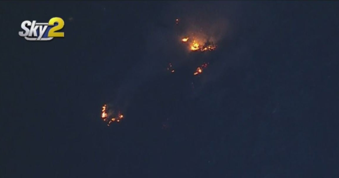 Small Brush Fire Breaks Out In Malibu's Tuna Canyon CBS Los Angeles