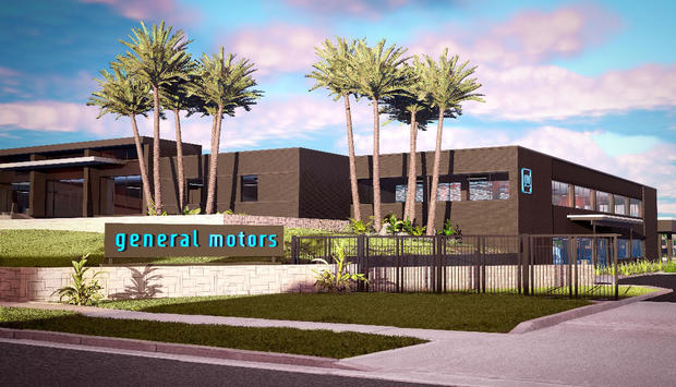 new GM facility Pasadena 
