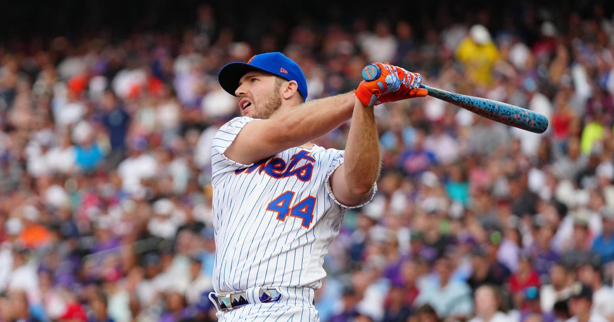 Re-Pete: Mets' Alonso Conquers Coors Field At Home Run Derby - CBS New York