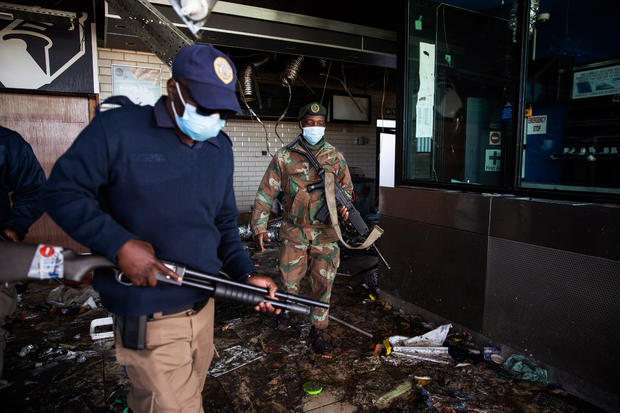 Violence And Looting Continue In Gauteng 