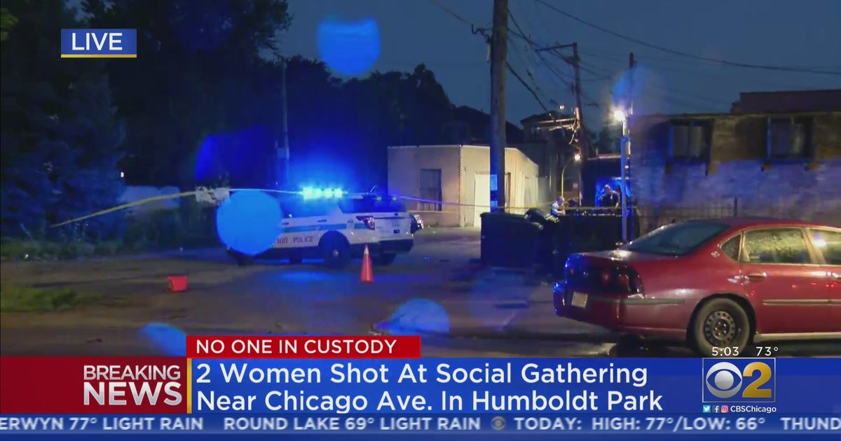 Two Women Shot During Gathering In Humboldt Park - CBS Chicago