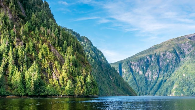 Cruising in Misty Fjords National Monument, Ketchikan, Alaska, USA 