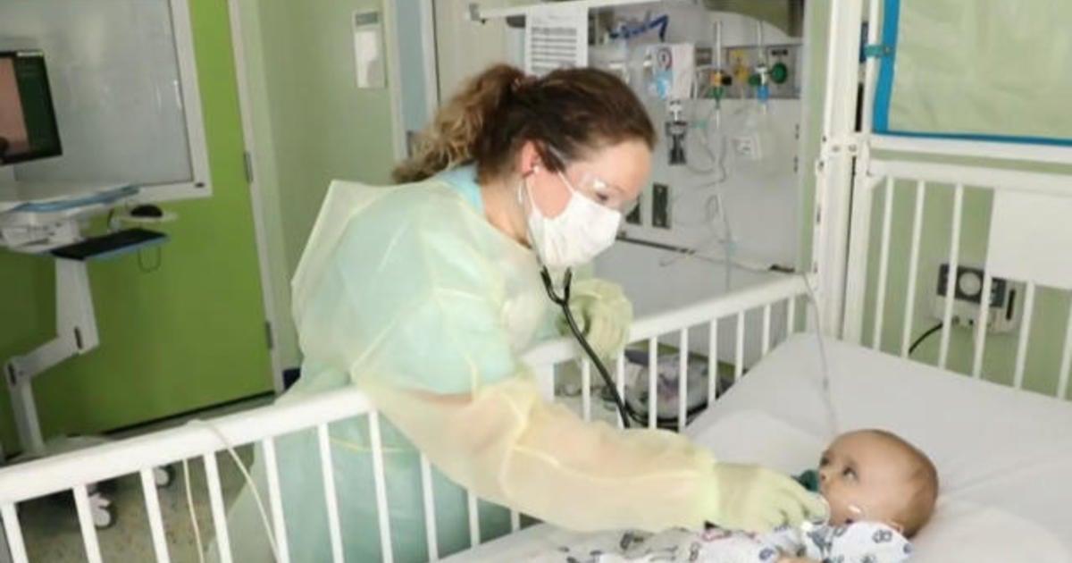 Cases Of Respiratory Illness Surge In Young Children - CBS News