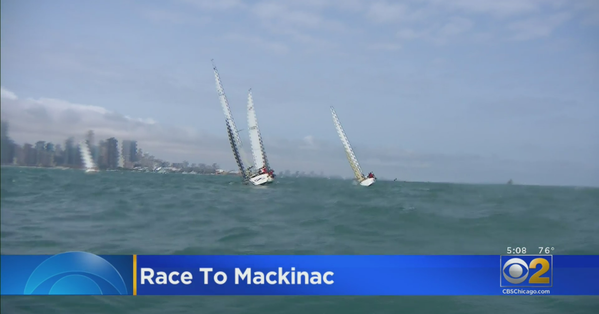 Sailboats Take Off For Race To Mackinac Island CBS Chicago