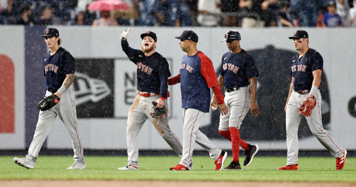 Fan At Yankee Stadium Throws Baseball At Alex Verdugo, Hits Him In The Back  - CBS Boston