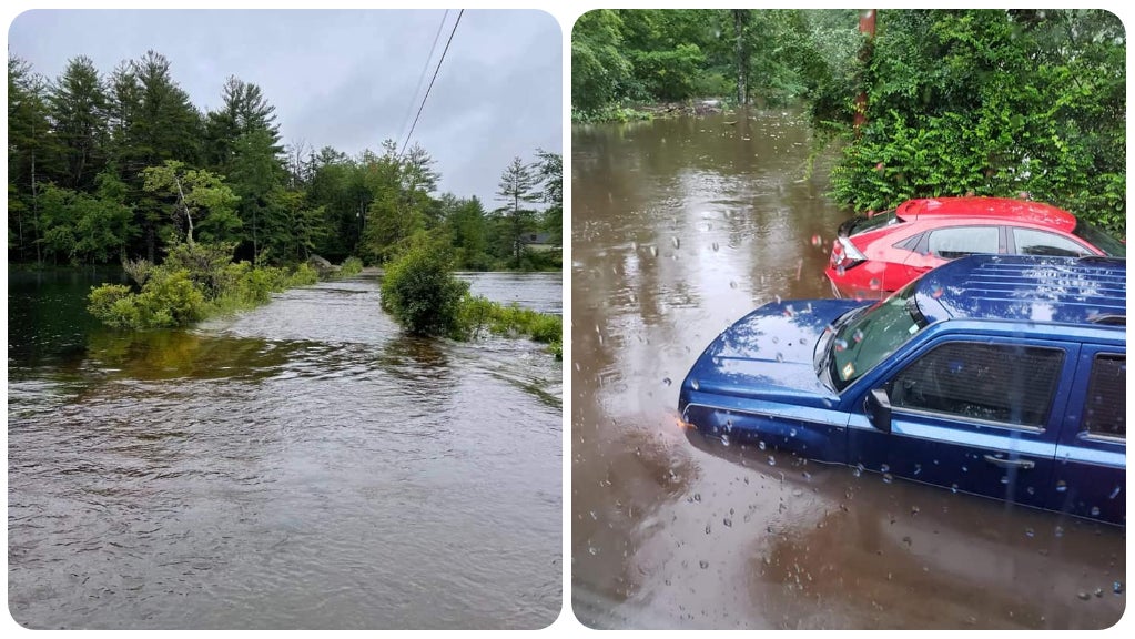 New Hampshire Communities Flooded By Weekend Rain CBS Boston