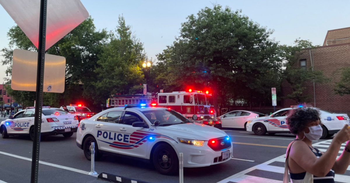 Washington, D.C., Shooting Leaves 2 Men Wounded; Suspect At Large - CBS ...