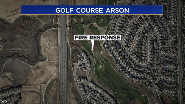 golf course arson 