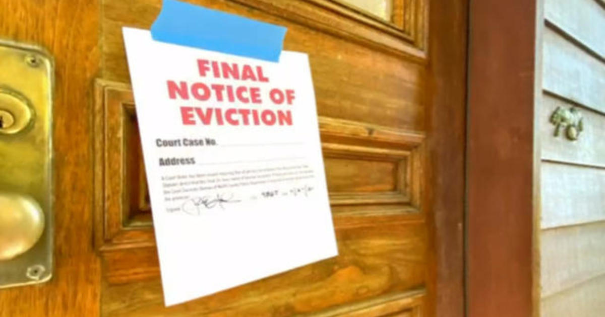 Millions Face Eviction As Moratorium Nears End Cbs News