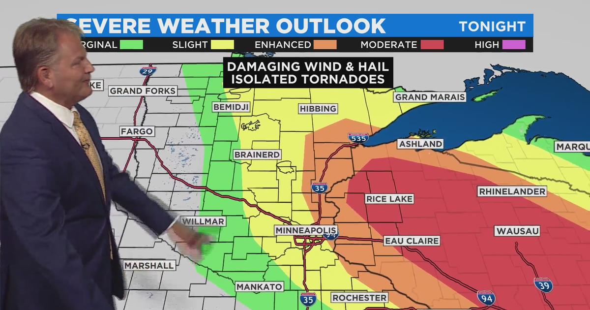 Minnesota Weather Severe Thunderstorm Watch Issued For Parts Of