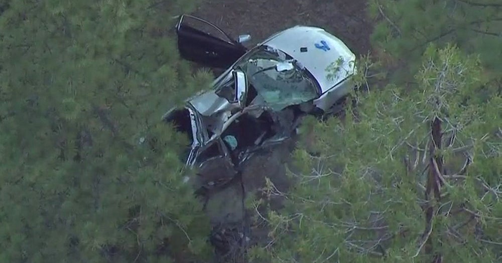 2 Dead After Car Crashes Into Tree Along Angeles Crest Highway - CBS ...