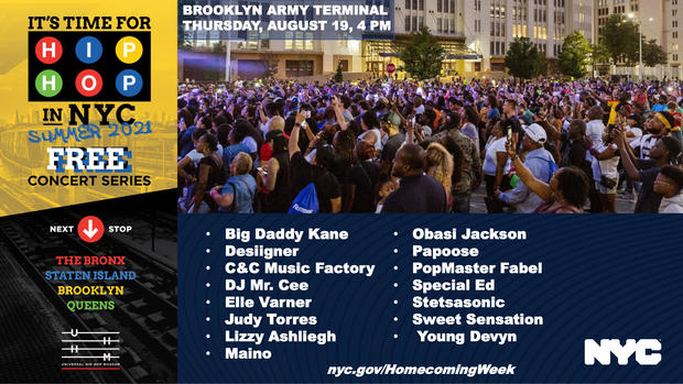 Homecoming Week Hip Hop Concerts - Brooklyn 