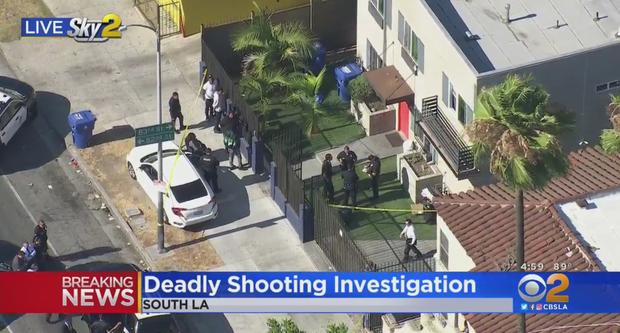 South LA Fatal Shooting 