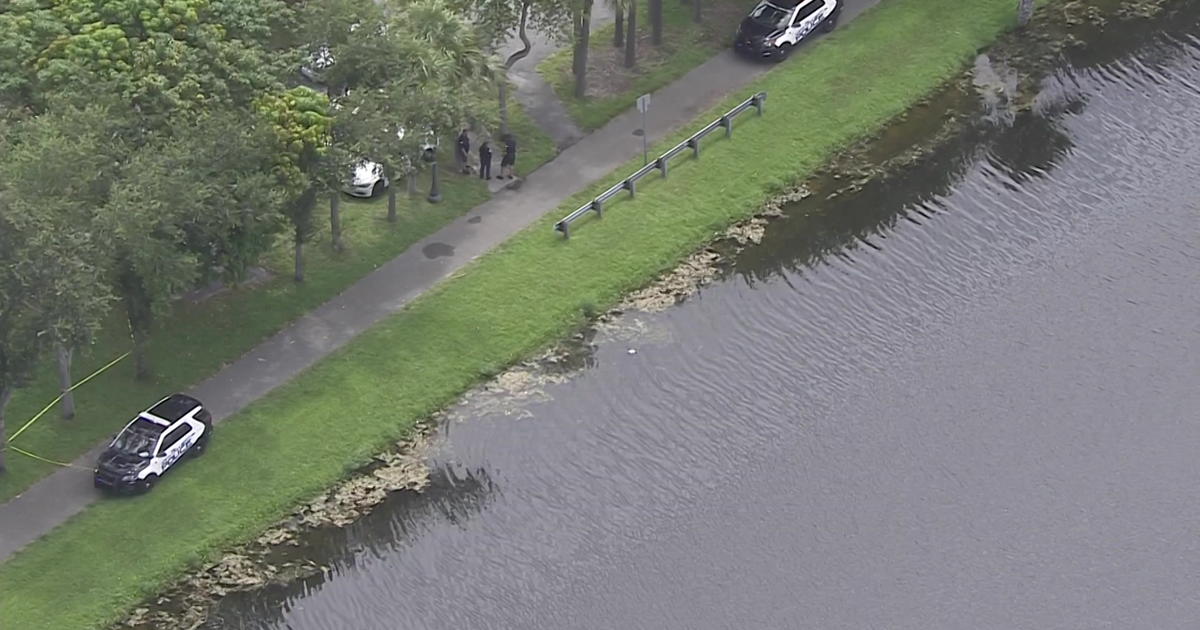 Body Found In North Miami Beach Canal - CBS Miami